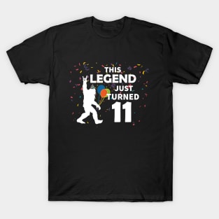 This legend just turned 11 a great birthday gift idea T-Shirt